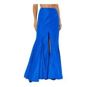 Blauwe Maxi Rok Jori Stijl Cult Gaia , Blue , Dames