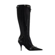 Leather boots Balenciaga , Black , Dames