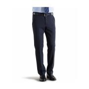 Slim Fit Chino Broek Roma Meyer , Blue , Heren