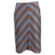 Pre-owned Polyester bottoms Fendi Vintage , Blue , Dames