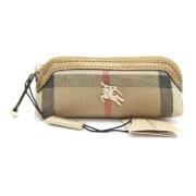 Pre-owned Canvas crossbody-bags Burberry Vintage , Beige , Dames