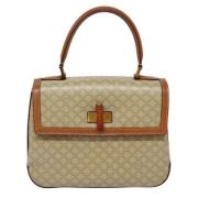 Pre-owned Canvas celine-bags Celine Vintage , Beige , Dames