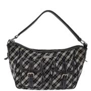 Pre-owned Canvas handbags Burberry Vintage , Black , Dames