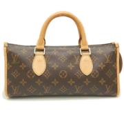 Pre-owned Canvas handbags Louis Vuitton Vintage , Brown , Dames