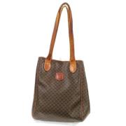 Pre-owned Canvas handbags Celine Vintage , Brown , Dames