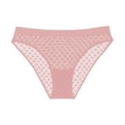 Roze Sheer Logo Slip Wolford , Pink , Dames