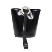 Pre-owned Leather celine-bags Celine Vintage , Black , Dames