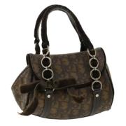 Pre-owned Canvas dior-bags Dior Vintage , Brown , Dames