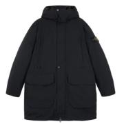 Donsblouson Parka met hoogwaardige veren Stone Island , Black , Heren