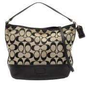 Pre-owned Leather handbags Coach Pre-owned , Black , Dames