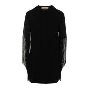 Zwarte jurk met ABITO-stijl Circus Hotel , Black , Dames