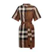 Overhemdjurken Burberry , Brown , Dames