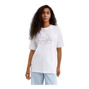 Wit 'Merci, How Fabulous' T-shirt Nina Ricci , White , Dames