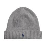 Gebreide muts Ralph Lauren , Gray , Heren