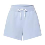 Blauwe katoenen shorts Ralph Lauren , Blue , Dames