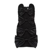 Zwarte Minijurk met Strikken Nina Ricci , Black , Dames