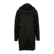 Zwarte Waterdichte Jas Rains , Black , Dames