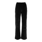 Zwarte Elegante Broek Majestic Filatures , Black , Dames