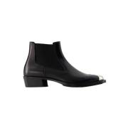 Leather boots Alexander McQueen , Black , Dames