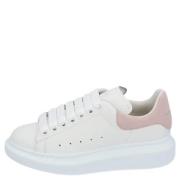 Leather sneakers Alexander McQueen , White , Dames