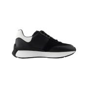 Leather sneakers Alexander McQueen , Black , Dames