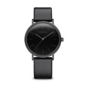 Unisex Horloge Classic 36 mm Band Leer 13436-422 Bering , Black , Unis...