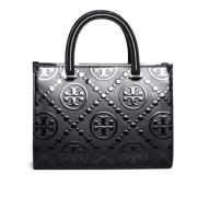 Zwarte Vierkante Tote Tas Tory Burch , Black , Dames