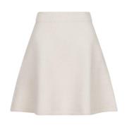 Gebreide rok van zachte kwaliteit Neo Noir , Beige , Dames