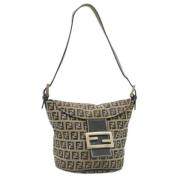 Pre-owned Canvas fendi-bags Fendi Vintage , Blue , Dames