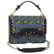 Pre-owned Suede fendi-bags Fendi Vintage , Blue , Dames