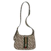 Pre-owned Canvas gucci-bags Gucci Vintage , Beige , Dames