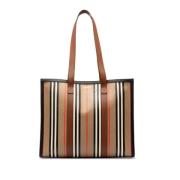 Pre-owned Canvas handbags Burberry Vintage , Multicolor , Dames