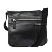 Pre-owned Leather shoulder-bags Bally Pre-owned , Black , Unisex