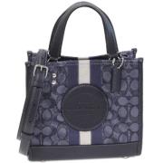 Pre-owned Canvas handbags Coach Pre-owned , Blue , Dames