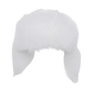 Witte ushanka muts met bont Yves Salomon , White , Dames