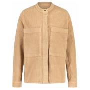 Cord Overhemd - Casual en Comfortabel Nine In The Morning , Beige , He...