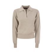 Stijlvolle Sweater Collectie Fabiana Filippi , Gray , Dames