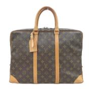 Pre-owned Canvas louis-vuitton-bags Louis Vuitton Vintage , Brown , He...