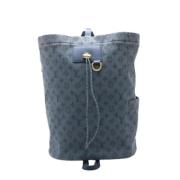 Pre-owned Canvas shoulder-bags Louis Vuitton Vintage , Blue , Heren