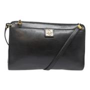 Pre-owned Leather dior-bags Dior Vintage , Black , Dames