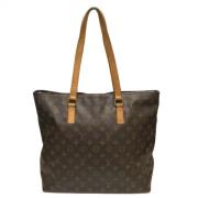 Pre-owned Canvas handbags Louis Vuitton Vintage , Brown , Dames