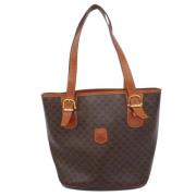 Pre-owned Canvas celine-bags Celine Vintage , Brown , Dames