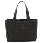 Pre-owned Fabric chanel-bags Chanel Vintage , Brown , Dames