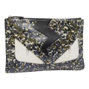 Pre-owned Canvas clutches Fendi Vintage , Multicolor , Dames