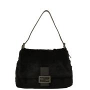 Pre-owned Canvas fendi-bags Fendi Vintage , Black , Dames