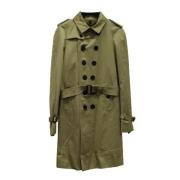 Pre-owned Cotton outerwear Burberry Vintage , Beige , Heren