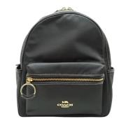 Pre-owned Leather backpacks Coach Pre-owned , Black , Dames