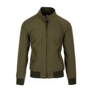 Harrington Jack in Katoen Baracuta , Green , Heren