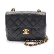 Pre-owned Fabric chanel-bags Chanel Vintage , Black , Dames