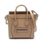 Pre-owned Leather celine-bags Celine Vintage , Brown , Dames